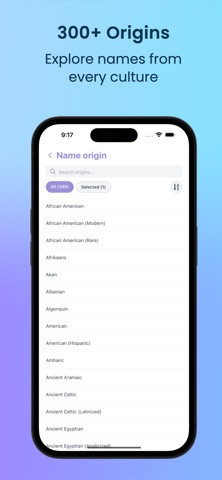 Namesona: Baby Names screenshot