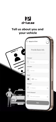 Drive.sa - Driver Screenshot 1 of 5