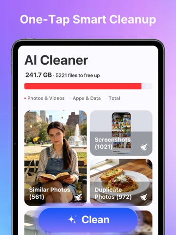 AI Cleaner: Clean iPhone iPad screenshot
