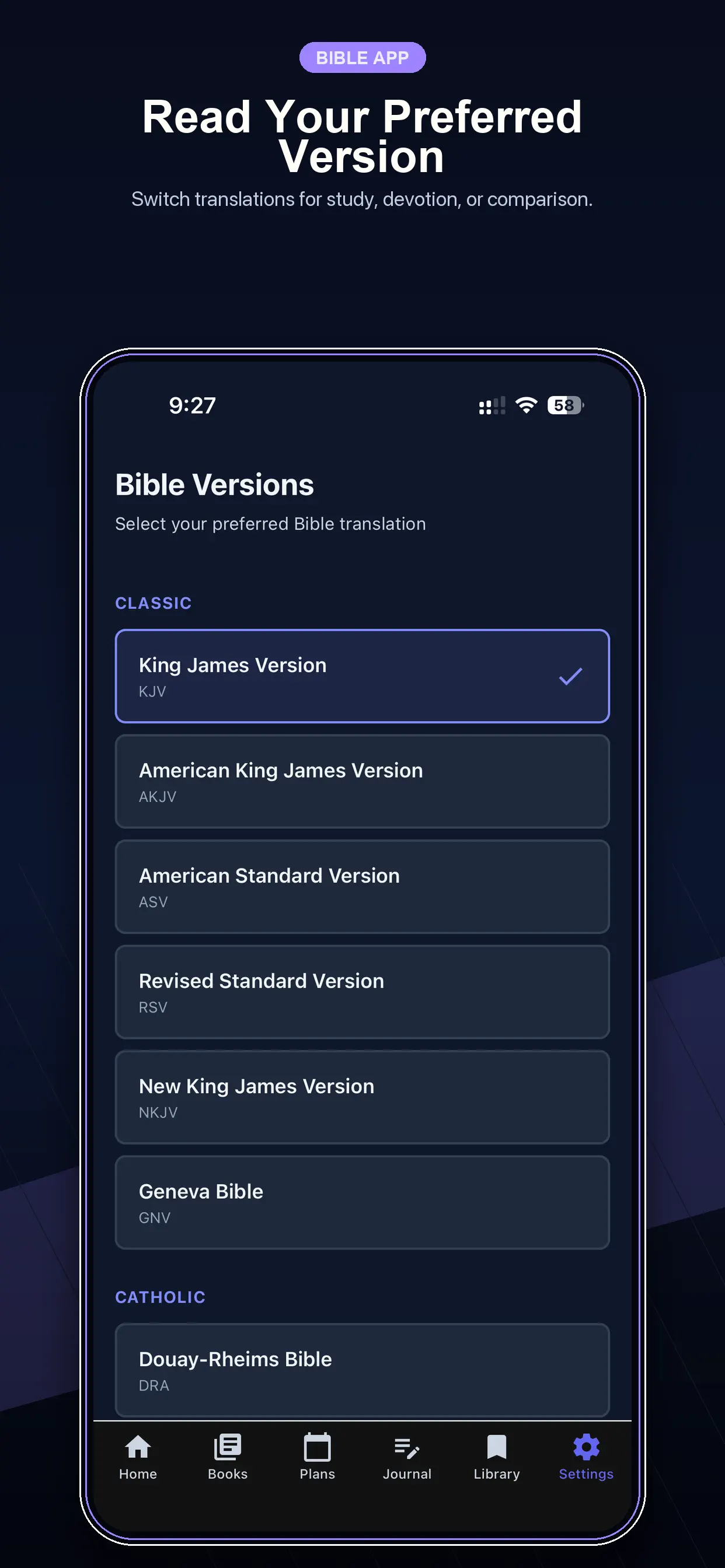 #7. Offline BibleApp (iOS) By: Simdan Online