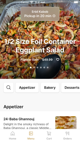 App screenshot