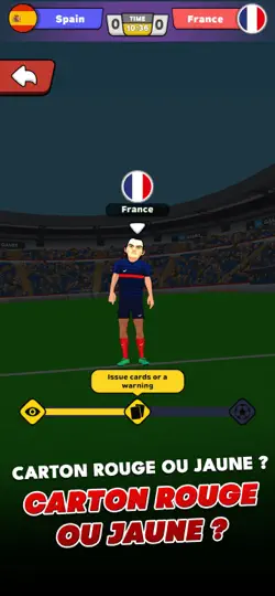 Capture d'écran de Simulateur Arbitre Foot 3D sur iPhone 1