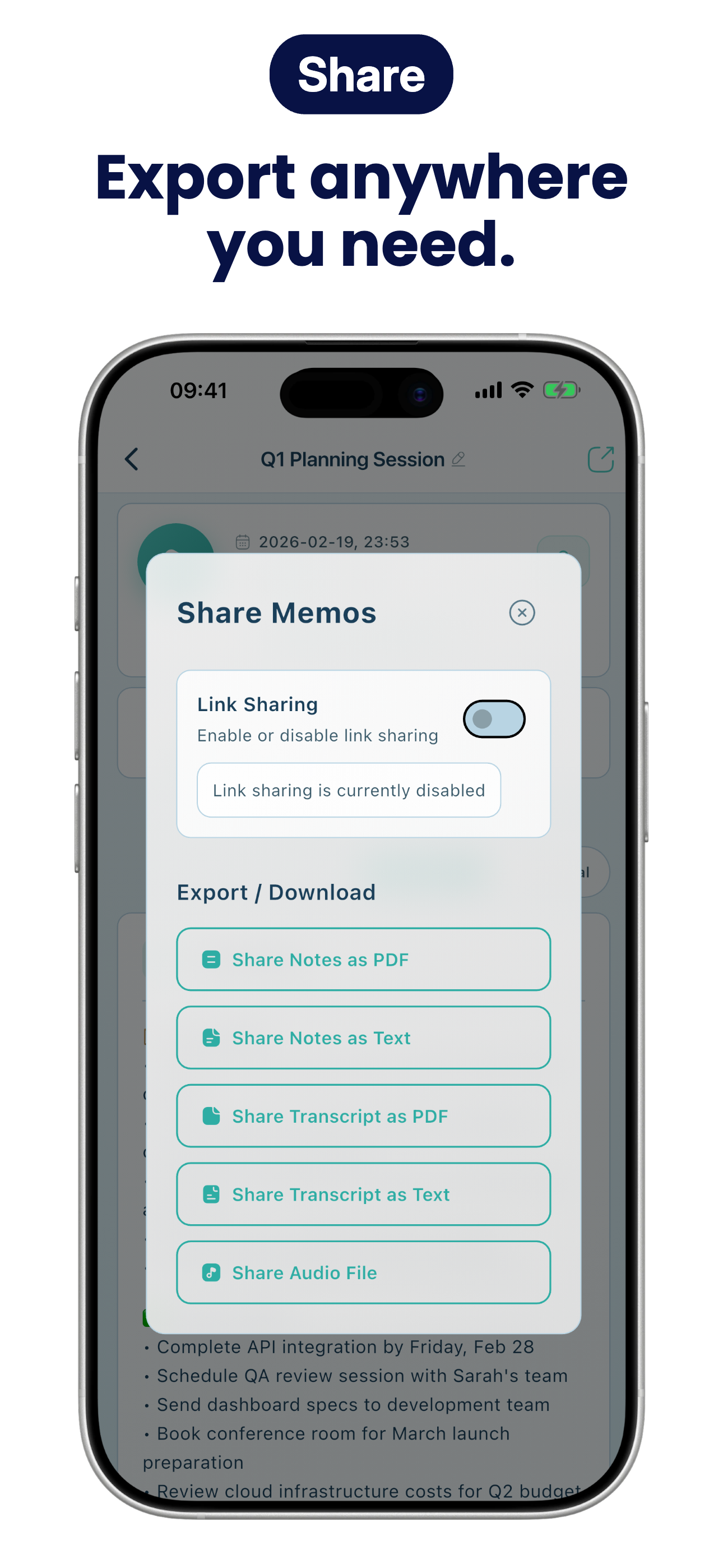 AI Meeting Note Taker - Memos screenshot 6