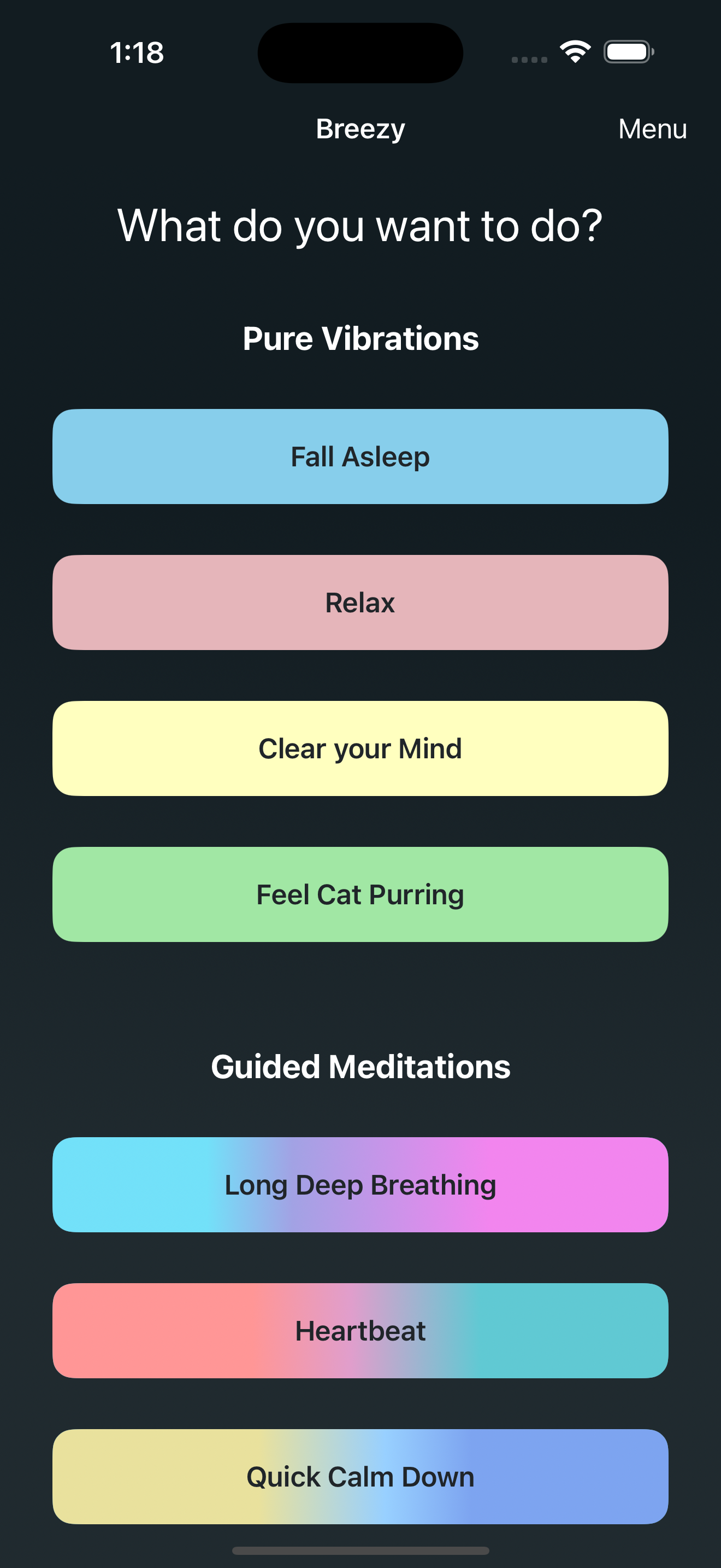 Breezy: Mindful Vibrations