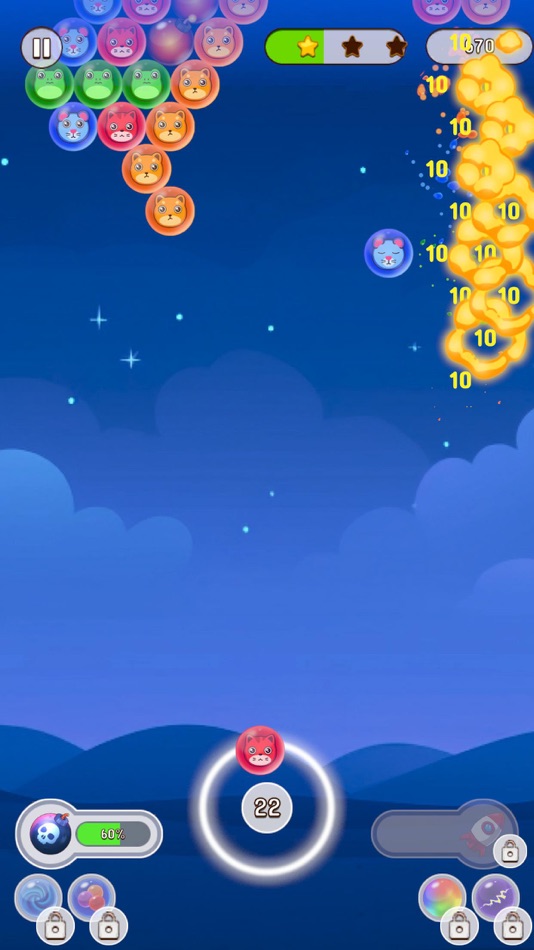 #3. Joyful Bubble Pop (iOS) 由: Phong Dinh