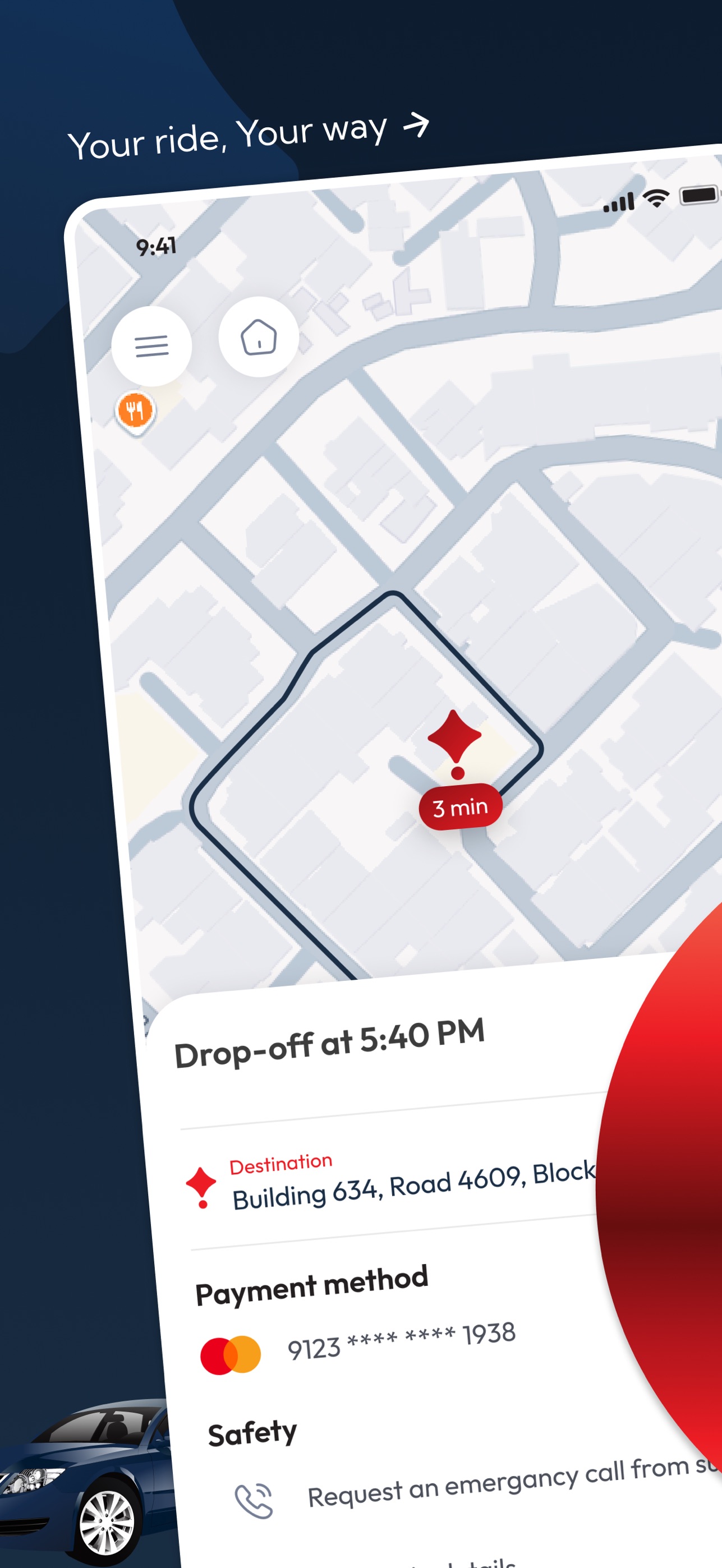 Screenshot 1 of Rooh - Rides on Demand