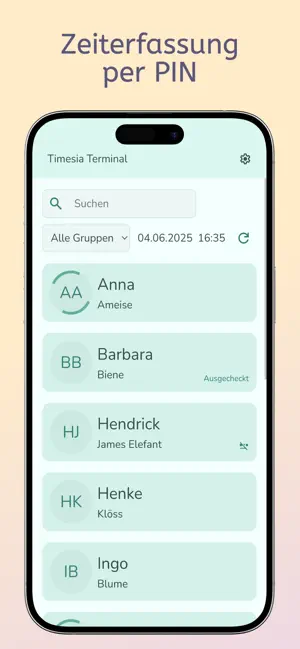 Timesia Terminal screenshot 1
