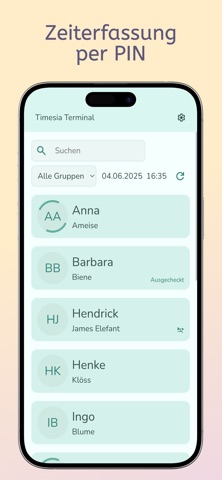 Timesia Terminal Screenshot 1 of 2