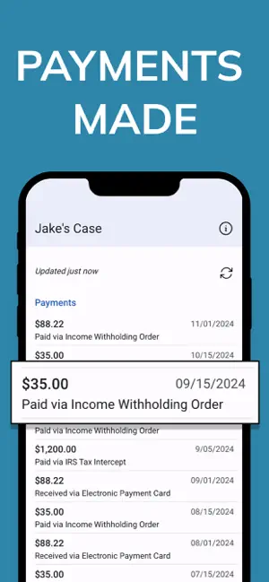 Child Support Payment Tracker screenshot 3