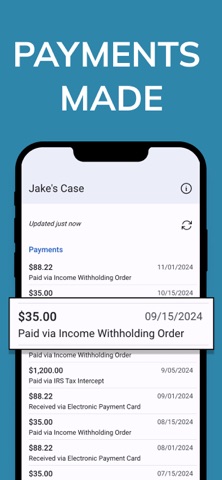 Child Support Payment Tracker Screenshot 3 of 5