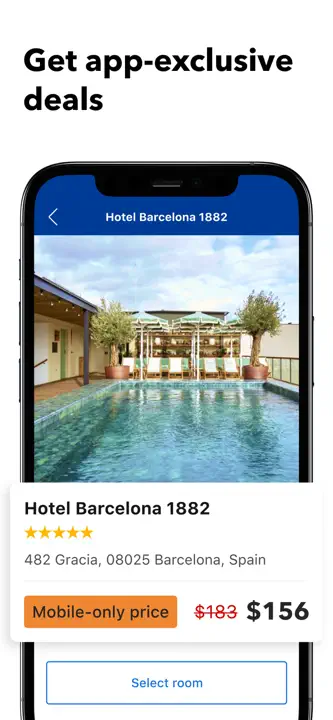 Booking.com : capture d’écran 3 sur 9