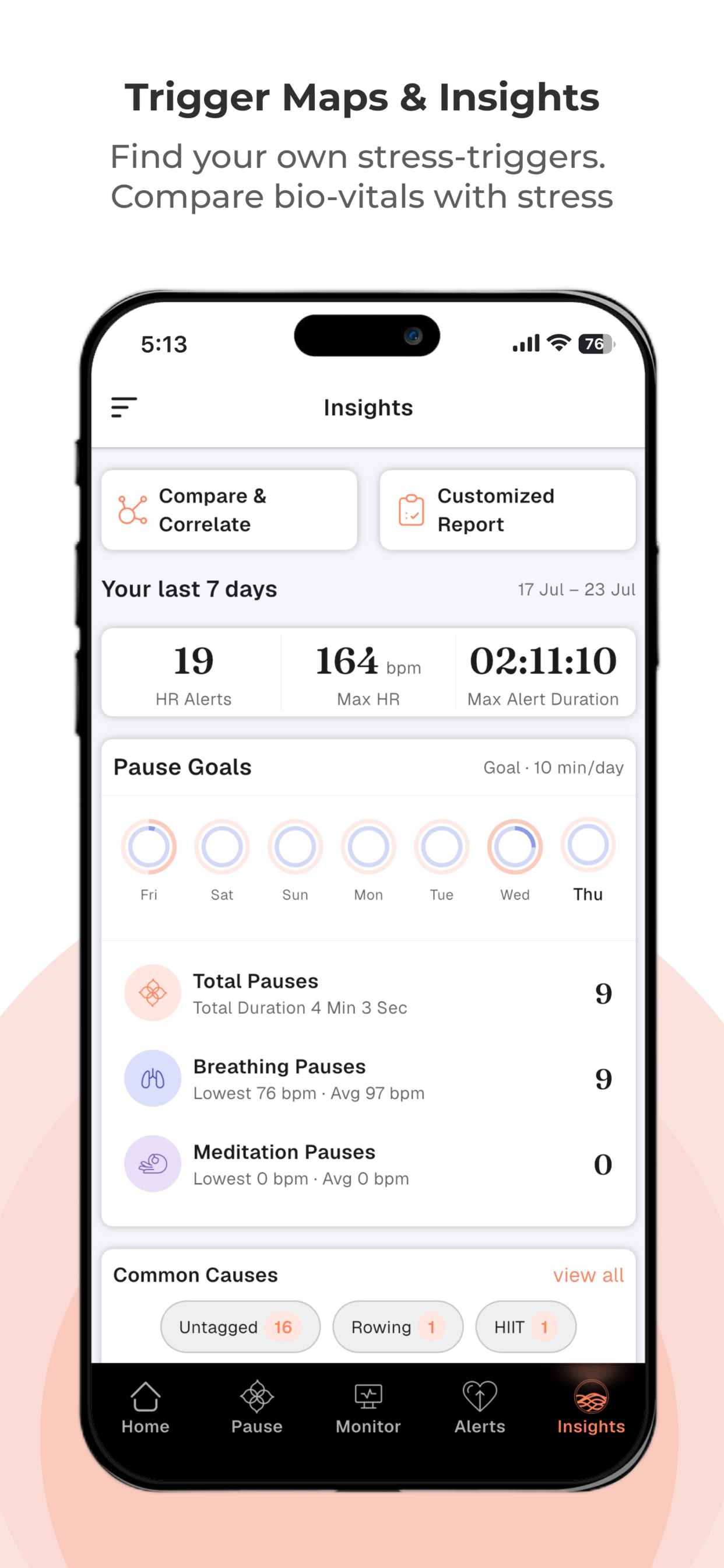 Pauser: Stress & Heart Rate screenshot 6