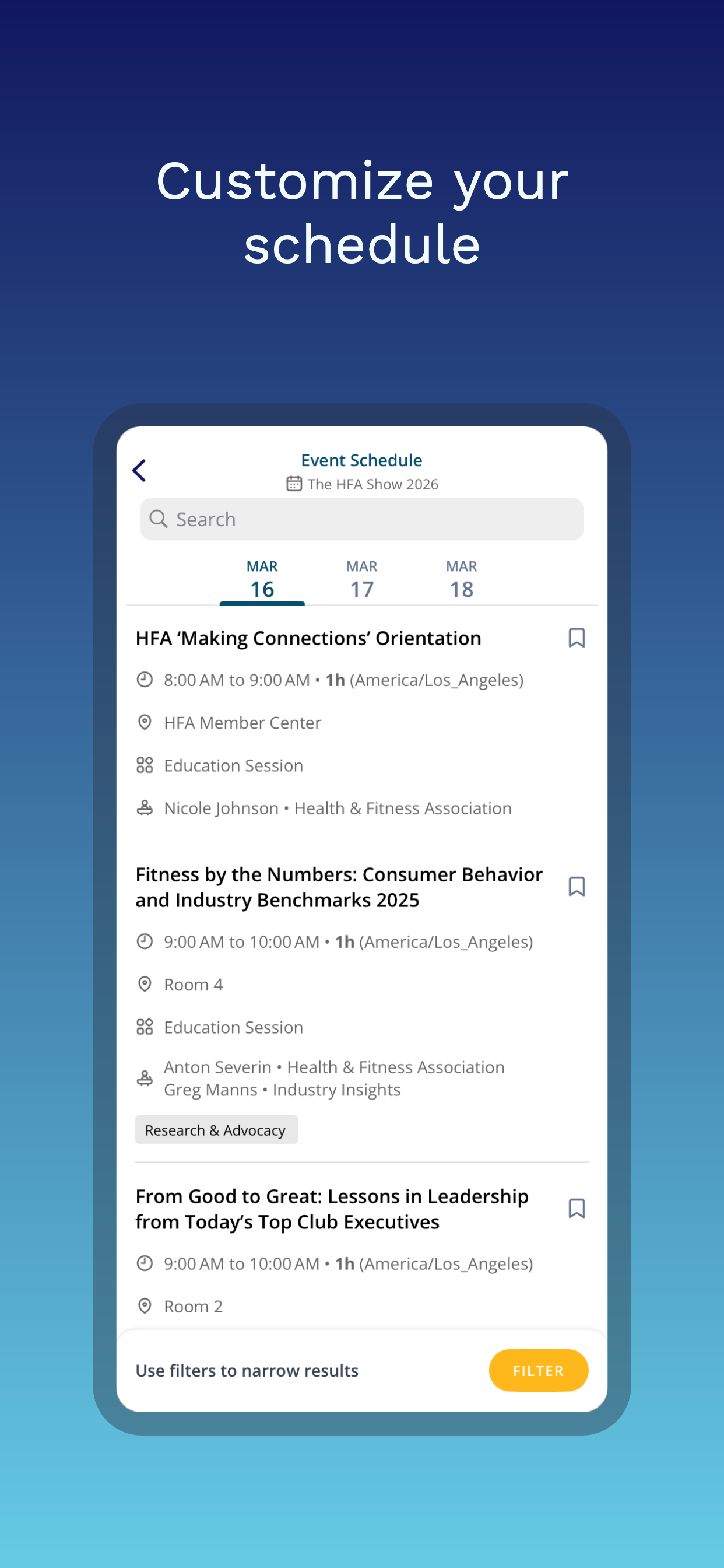 Health & Fitness Association screenshot 4