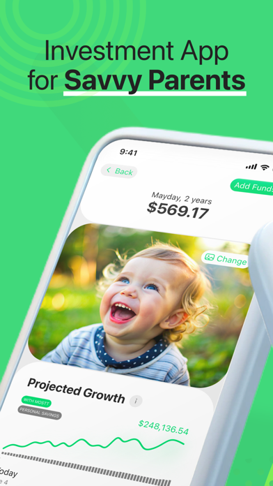 Mostt: Save & Invest for Kids iPhone screenshot 2 - Finance app