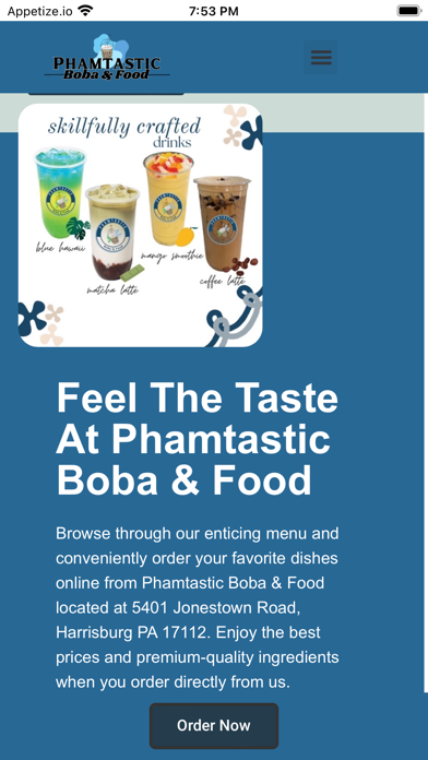 Phamtastic Boba & Food Screenshot