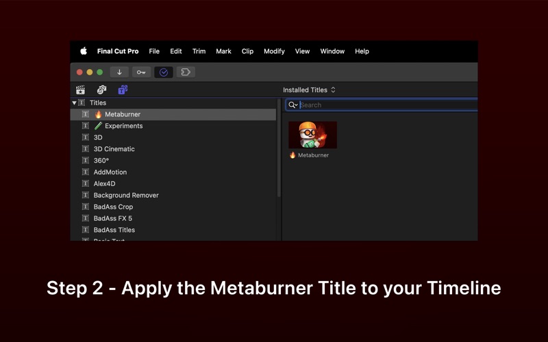 Metaburner screenshot
