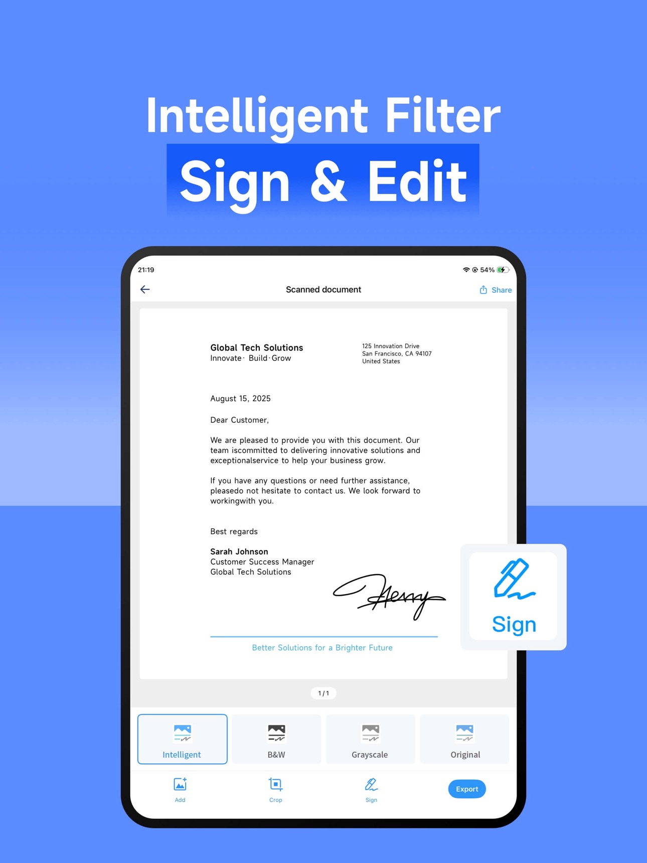 Screenshot 4 of Scanner App:PDF Documents Scan