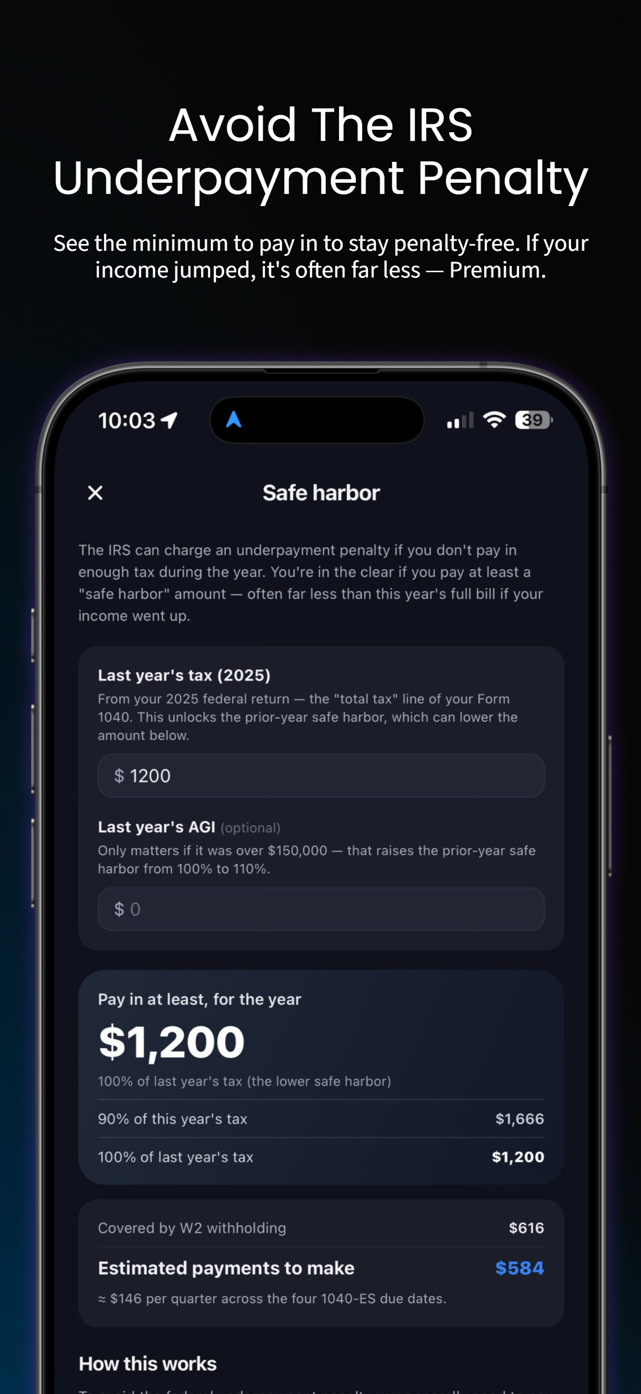 SetAsideTracker: Gig Taxes screenshot 7