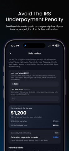 SetAsideTracker: Gig Taxes Screenshot 7 of 7