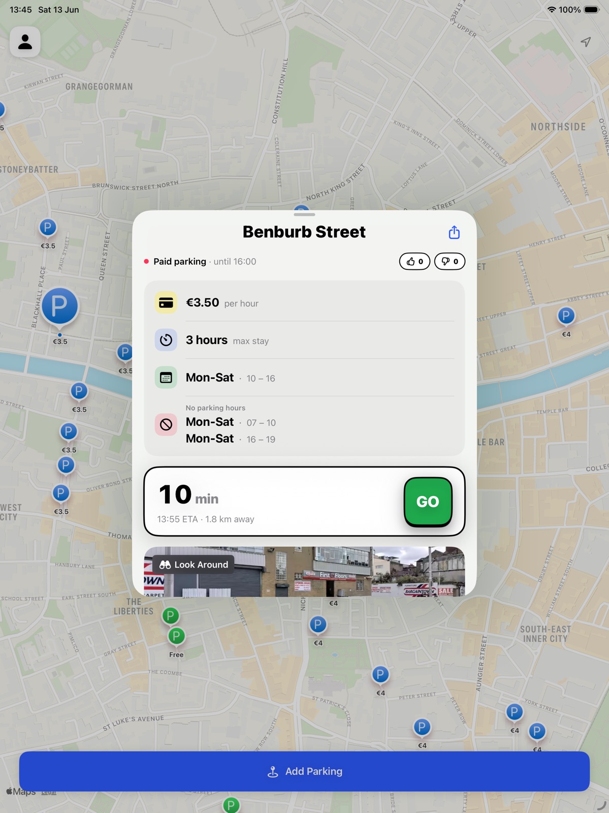 Curbie: Parking Map & Finder ipad screenshot 3