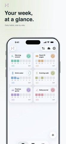 HabitBit: Grid Habit Tracker Screenshot 7 of 8