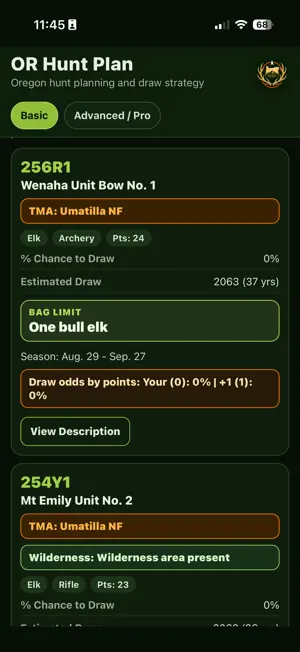 ORHUNTPLAN screenshot 3