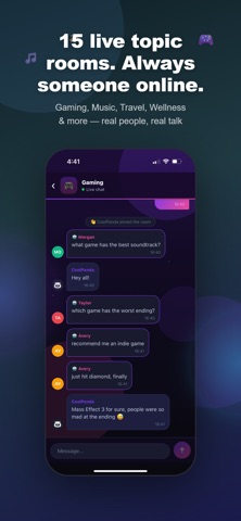 The Lounge Chat screenshot
