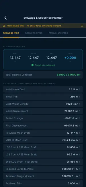 Mariner's Draft Survey screenshot 4