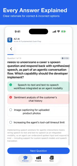 AZ AI Certification Exam Prep screenshot 4