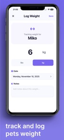 Taro - Pet Health Tracker screenshot