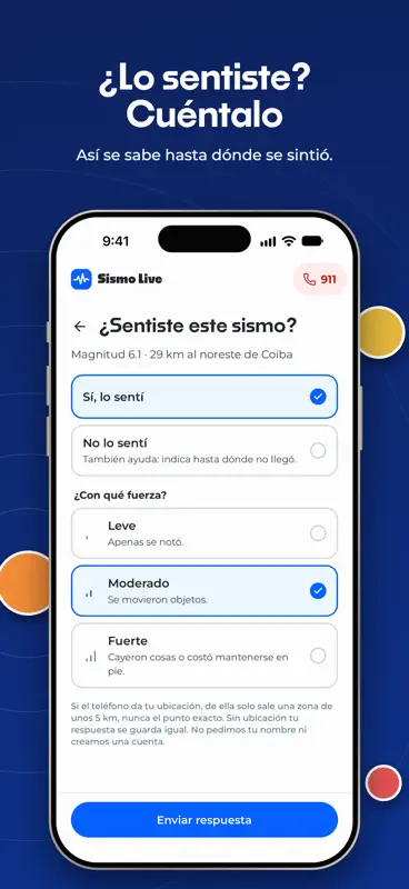 SismoLive Panamá screenshot 6 of 7
