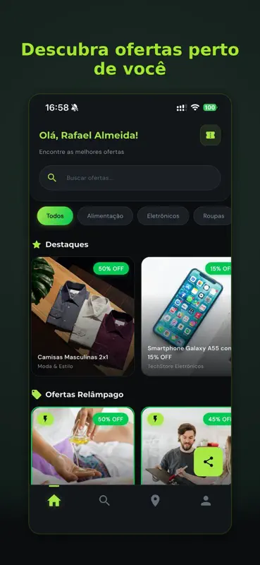 DescontOn - Ofertas Locais screenshot 1 of 8