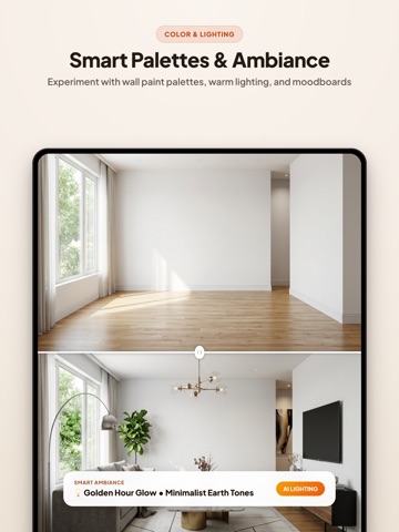 AI Home Design: 3D Decor Room iPad screenshot