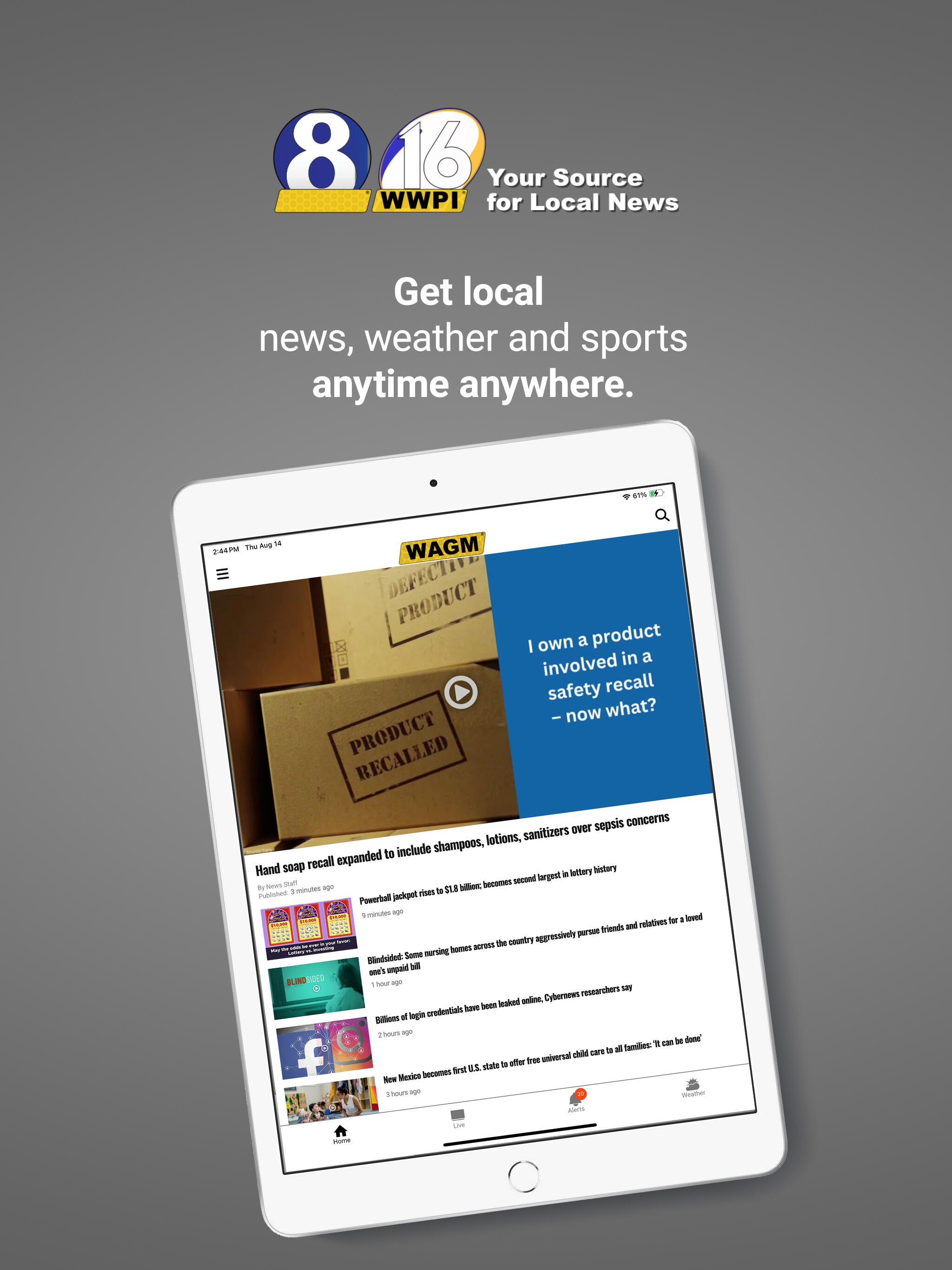 WAGM News screenshot 4
