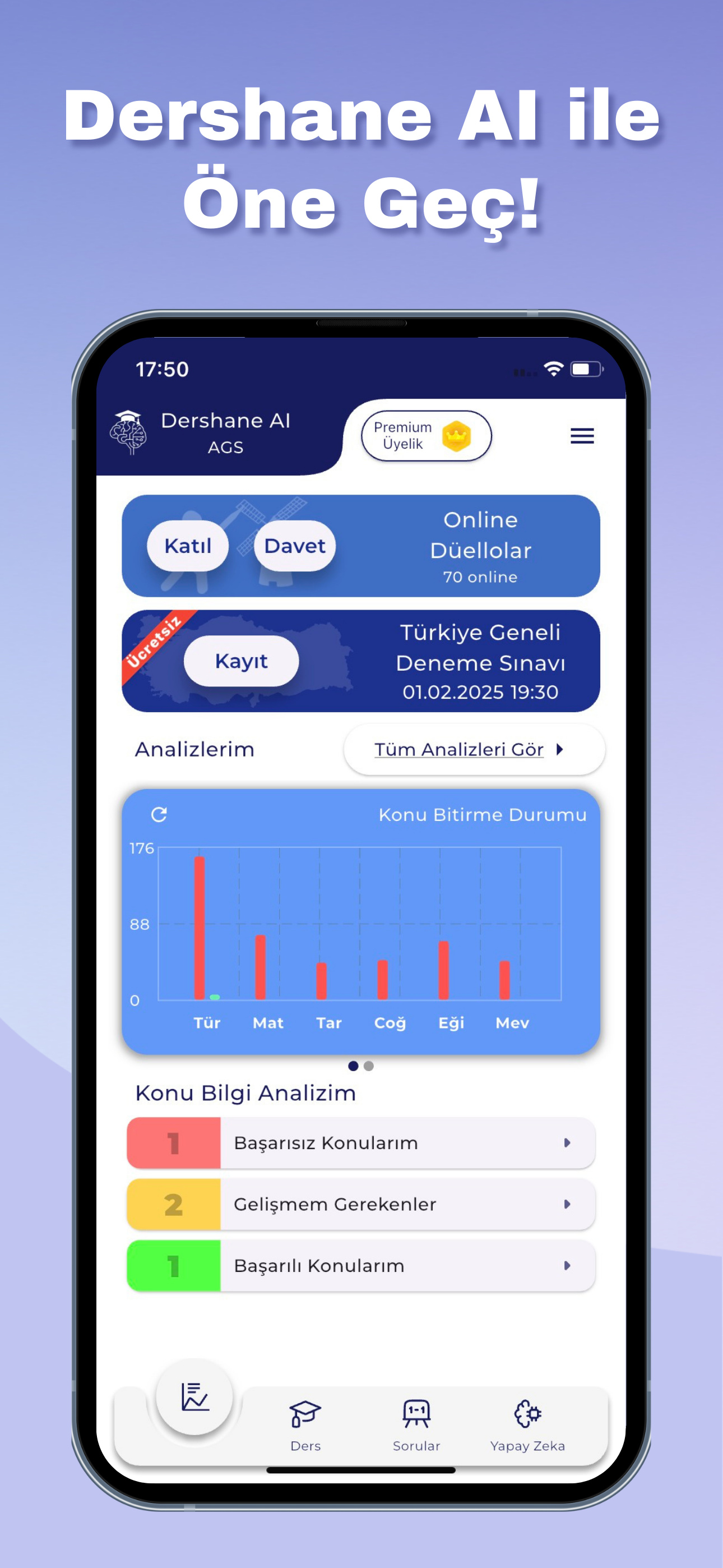 Dershane AI AGS KPSS ALES DGS