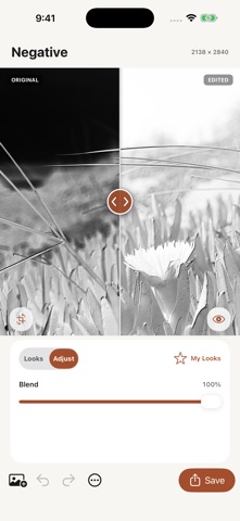 Negative Me app screenshot