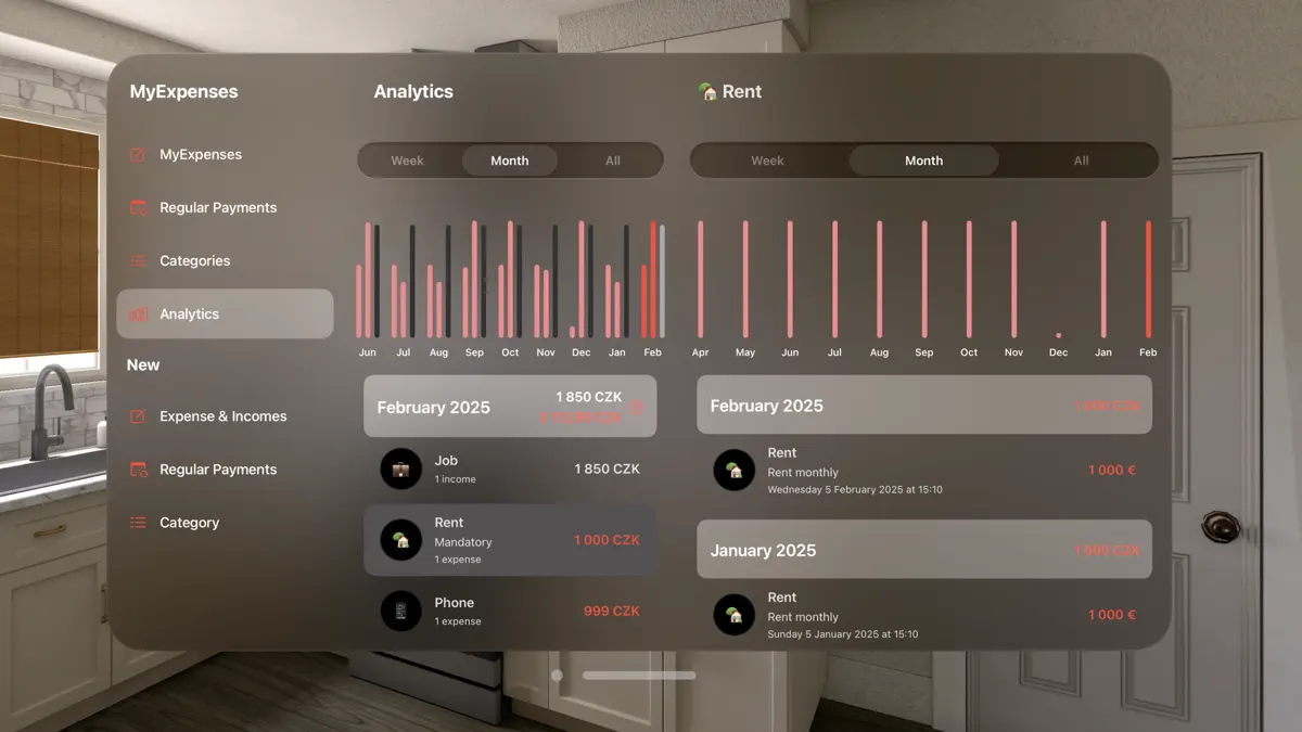 MyExpenses app screenshot 5