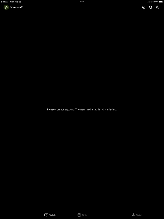 ShalomAZ Ministries iPad screenshot