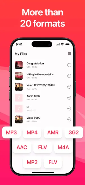 Audio Converter: Video to MP3ㅤ iPhone screenshot 3