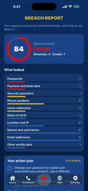 CYBER3 - Anti-Scam Protection screenshot 8