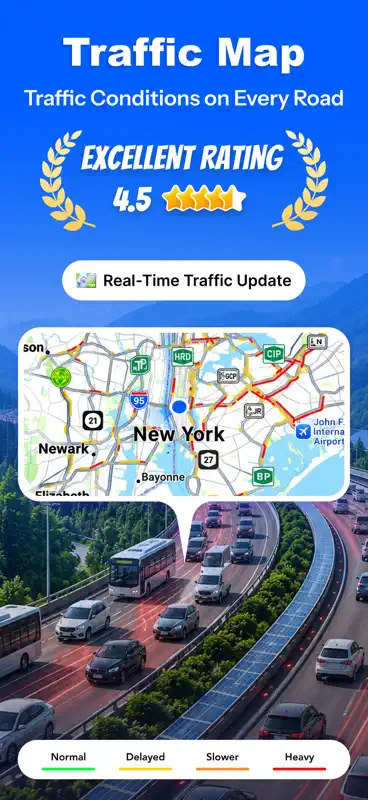 Live Traffic : Open Street Map screenshot 1 of 8