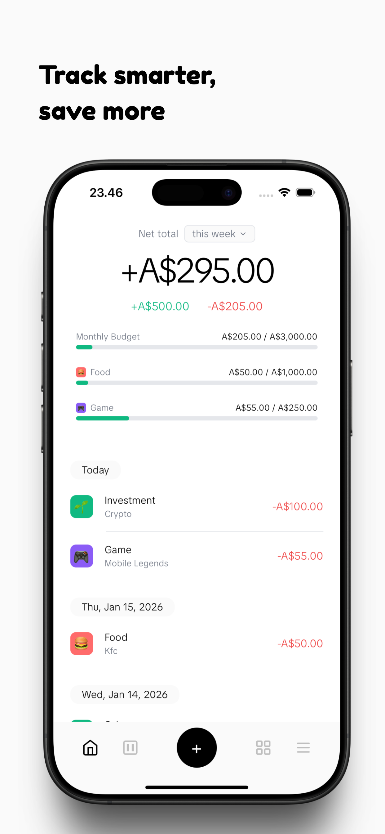 Mibud - Money & Budget Tracker screenshot 2
