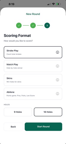 GolfGames: Skins & Abilene screenshot