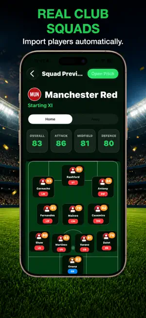 Football Pad: Match Simulator screenshot 3