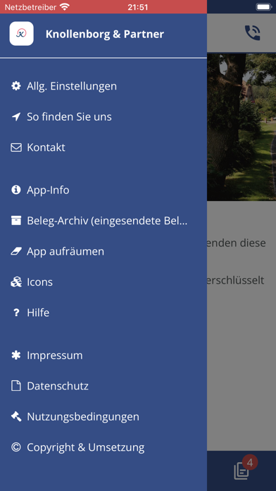 Knollenborg & Partner Screenshot