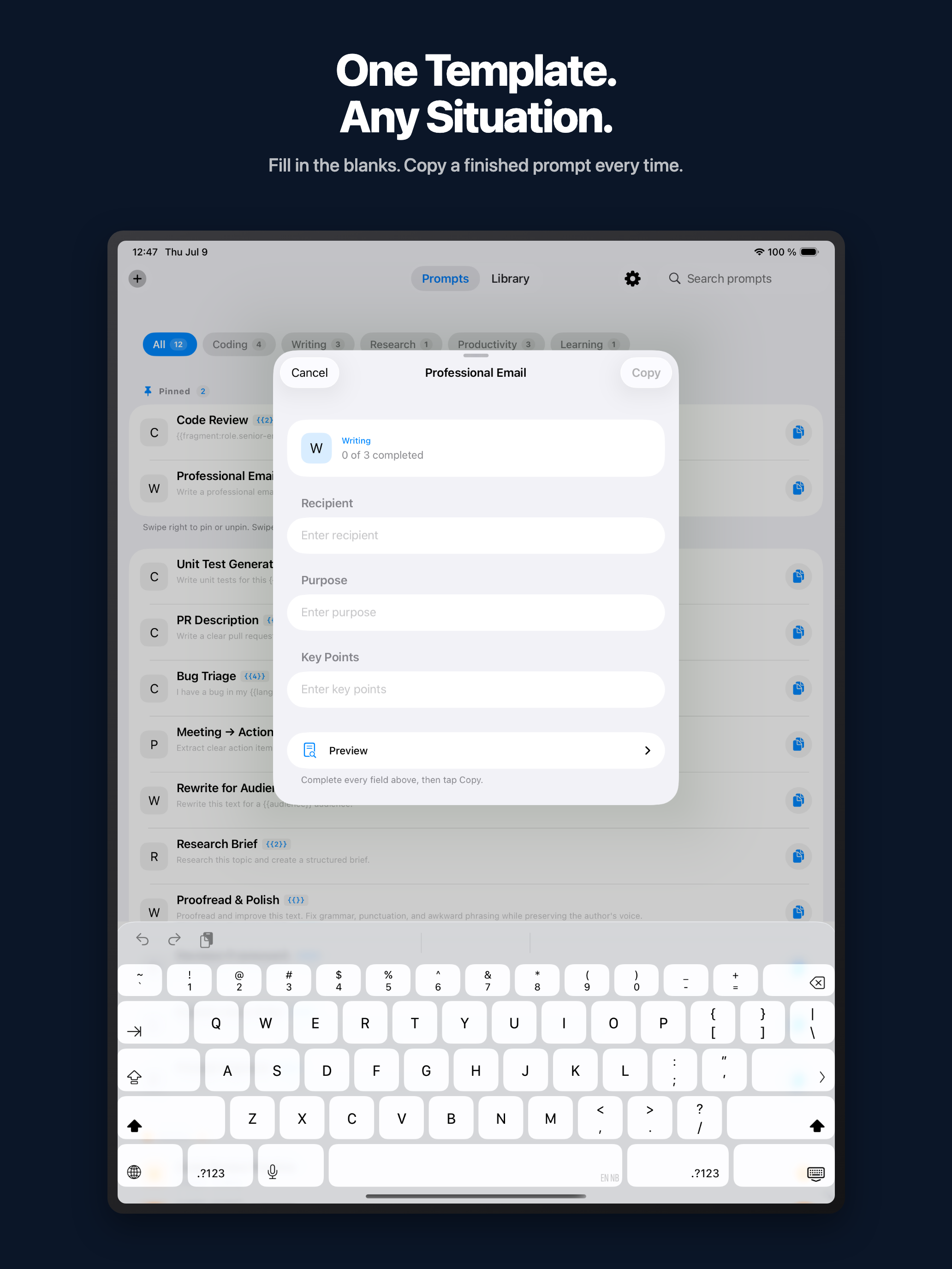 Promptuary: AI Prompt Manager screenshot 9