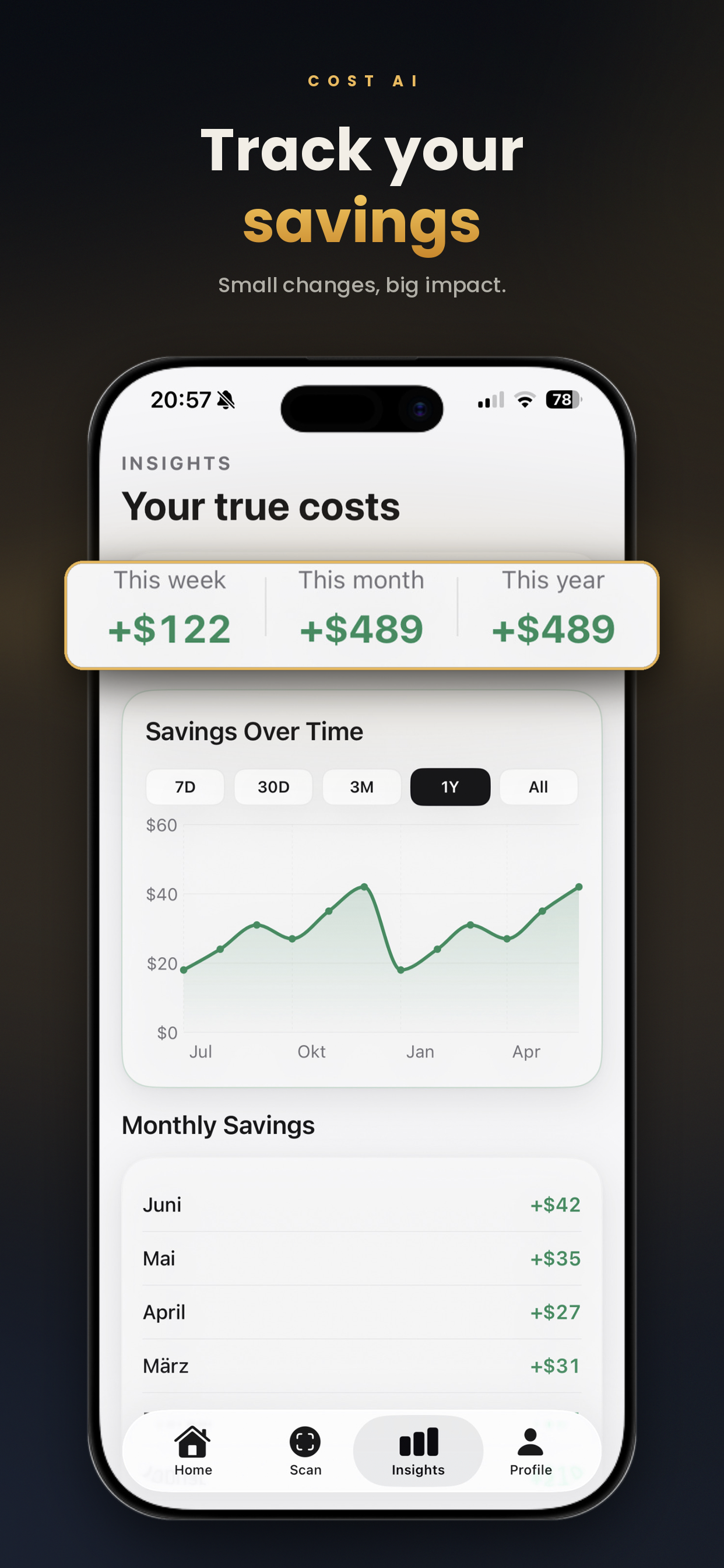 Cost AI - Expense Tracker screenshot 4