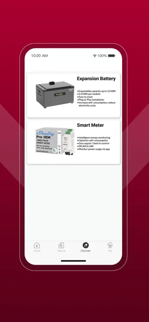 XORO SOLAR Manager iPhone screenshot 3