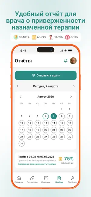 Органайзер приема лекарств screenshot 4