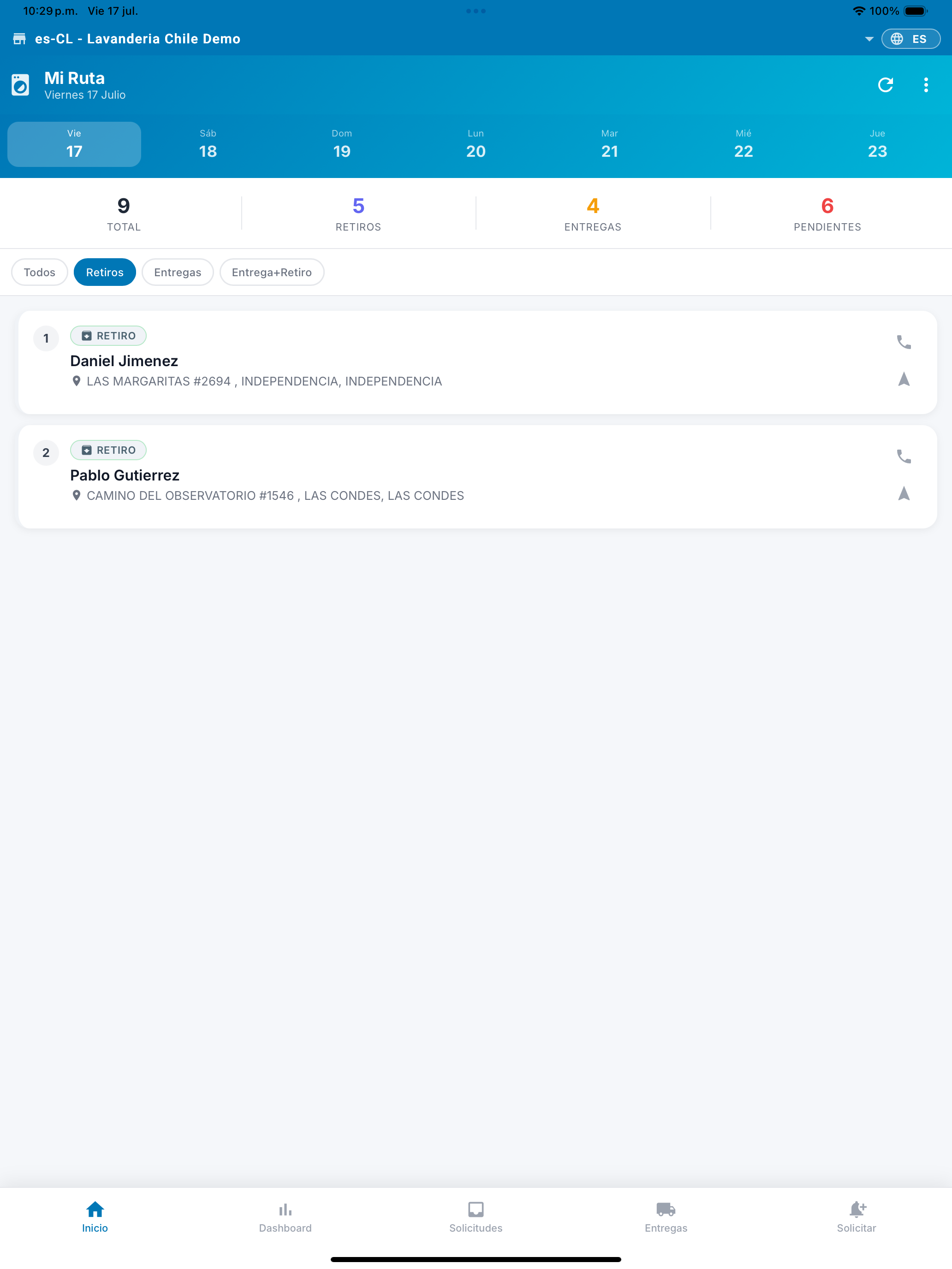 Mi EasyLaundry screenshot 6